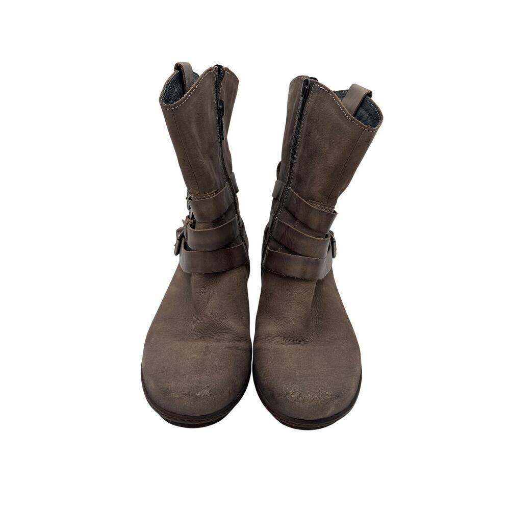 Women’s Pikolinos Size 5 Grayish Brown Buckled Ankle Boots